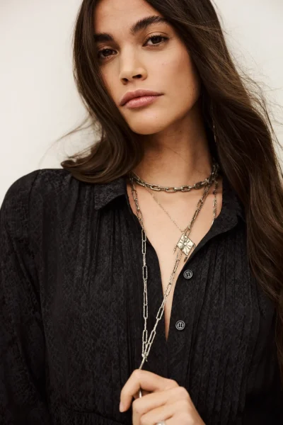 Ba&sh - שמלה Rosyna – 1H25ROSY_NOIR – 3