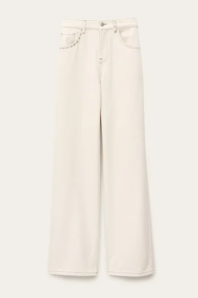 Ba&sh - ג’ינס Stunner – 1H25STUN_ECRU – 5