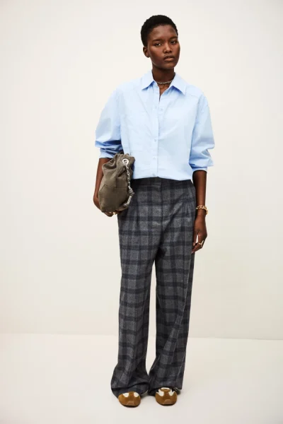 Ba&sh - מכנסיים Tandrew – 1H25TAD_MARINE – 1