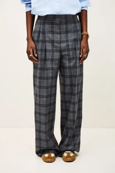 Ba&sh - מכנסיים Tandrew – 1H25TAD_MARINE – 2