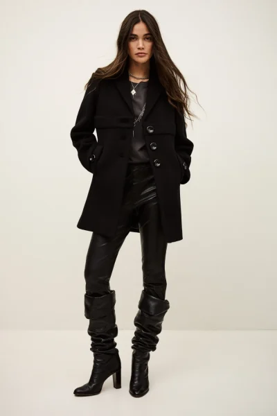 Ba&sh - ג’קט Thea – 1H25THEA_NOIR – 1