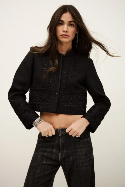 Ba&sh - בלייזר Tolosa – 1H25TOLO_NOIR – 1