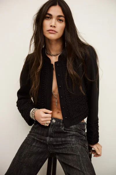 Ba&sh - בלייזר Tolosa – 1H25TOLO_NOIR – 1