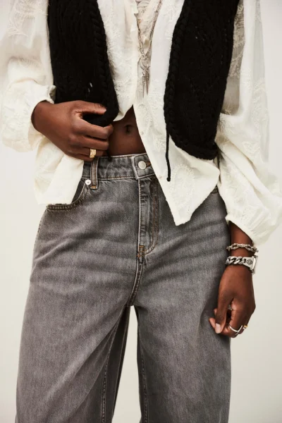 Ba&sh - ג’ינס Yusc – 1H25YUSC_BLACKSTONE – 2