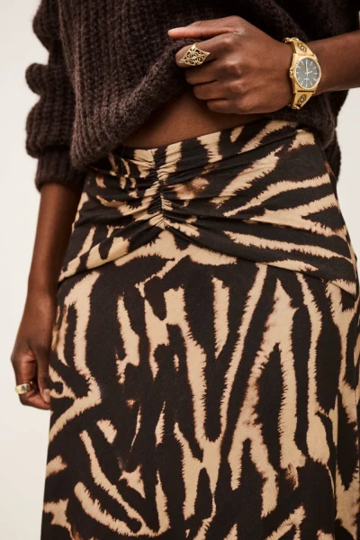 Ba&sh - חצאית Zoya – 1H25ZOYA_MARRON – 3